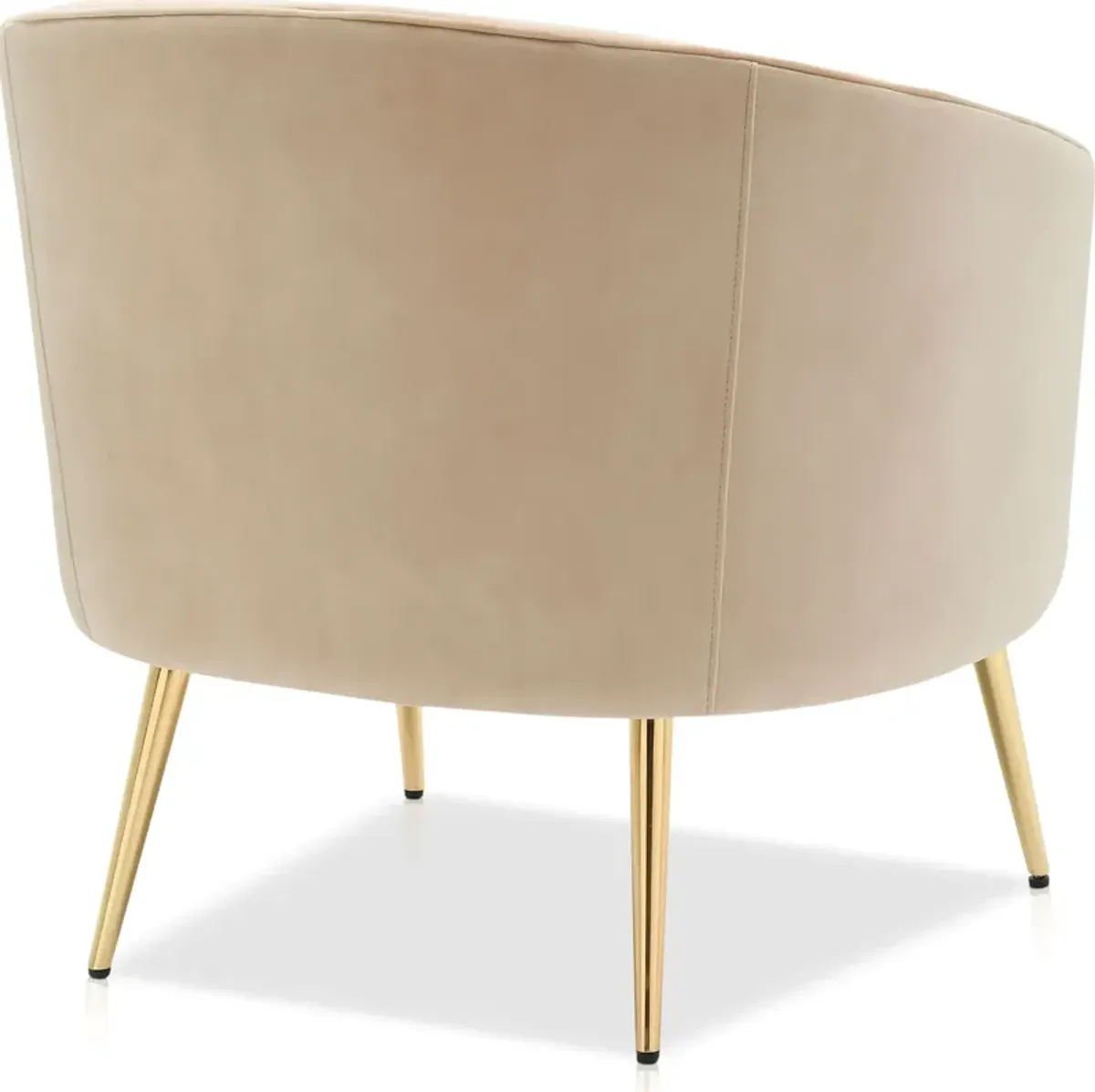 Pansy Accent Chair - Beige