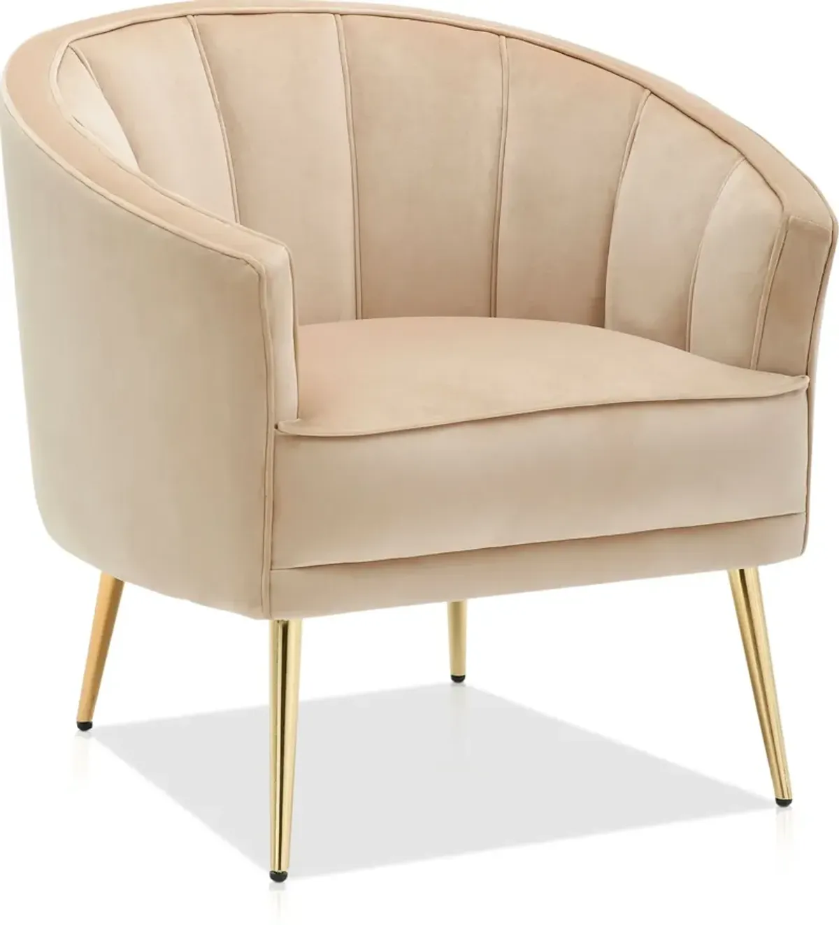 Pansy Accent Chair - Beige