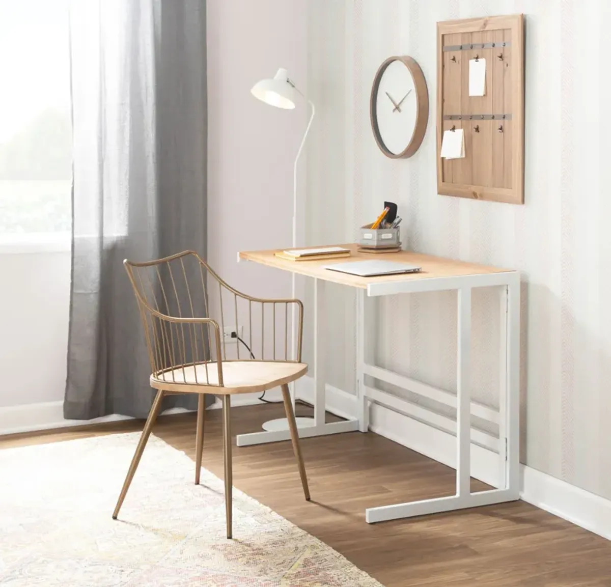 Oden Dining Chair- White Wash