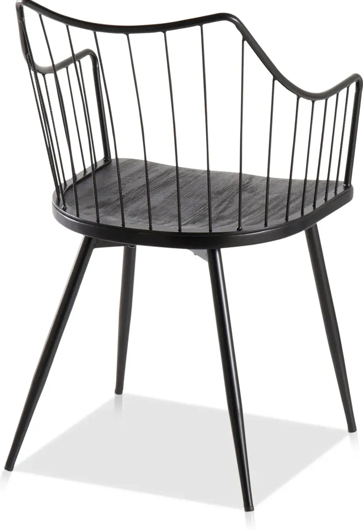 Oden Dining Chair - Black Wood