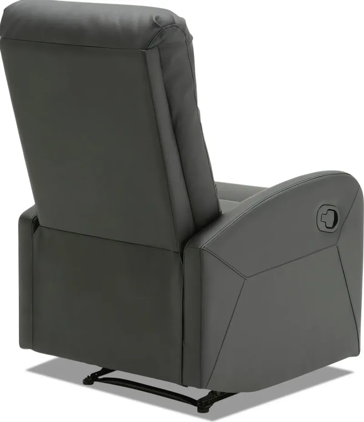 Simone Manual Recliner - Black