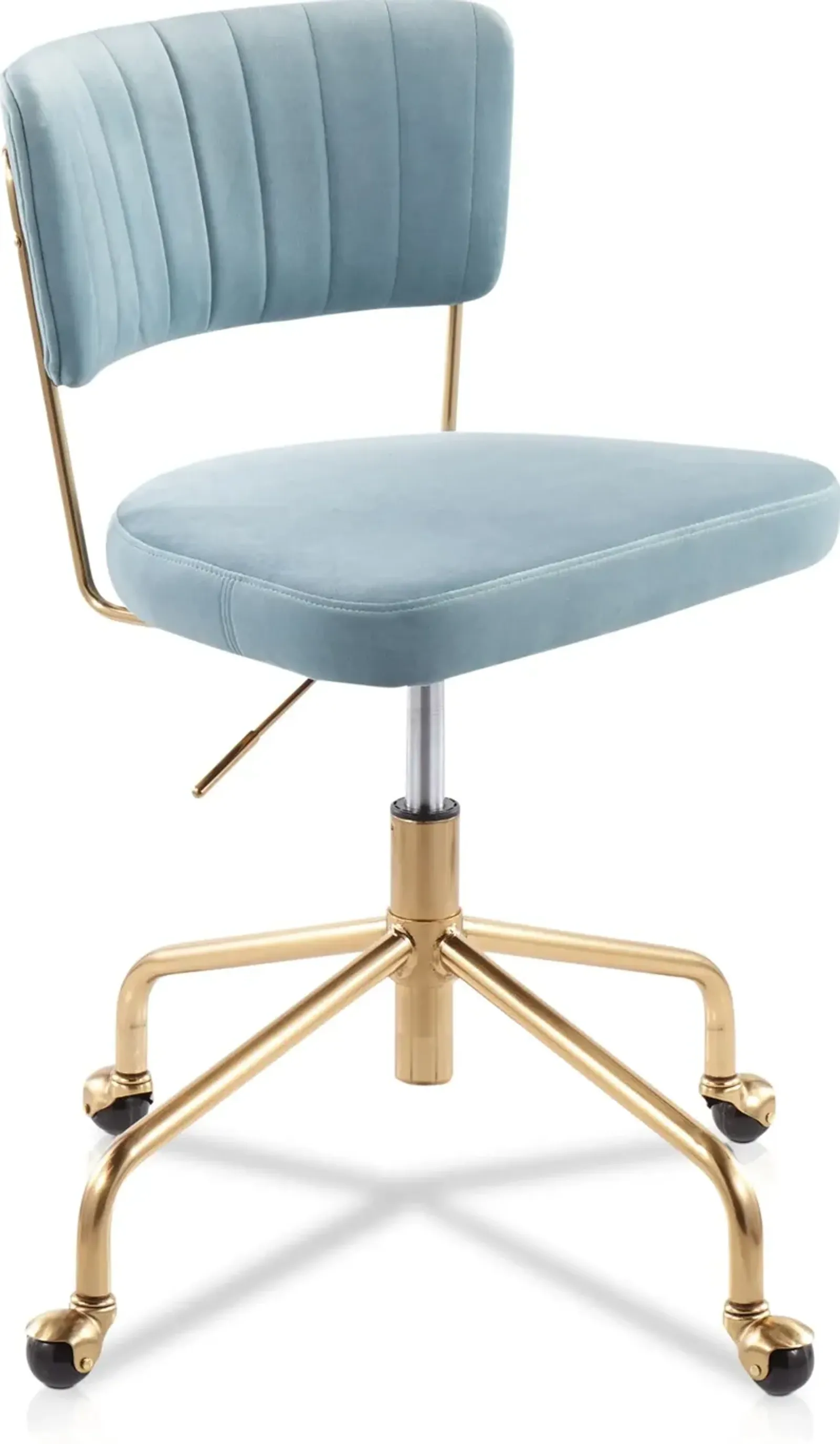 Pansy Desk Chair - Light Blue