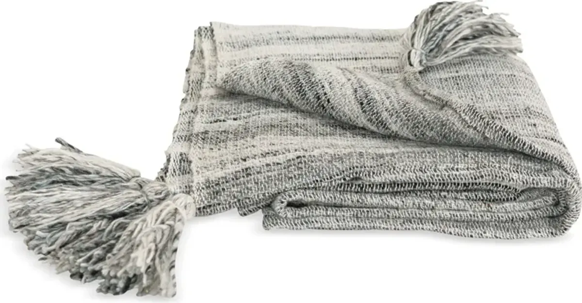 Oceana Indoor/Outdoor Throw - Gray