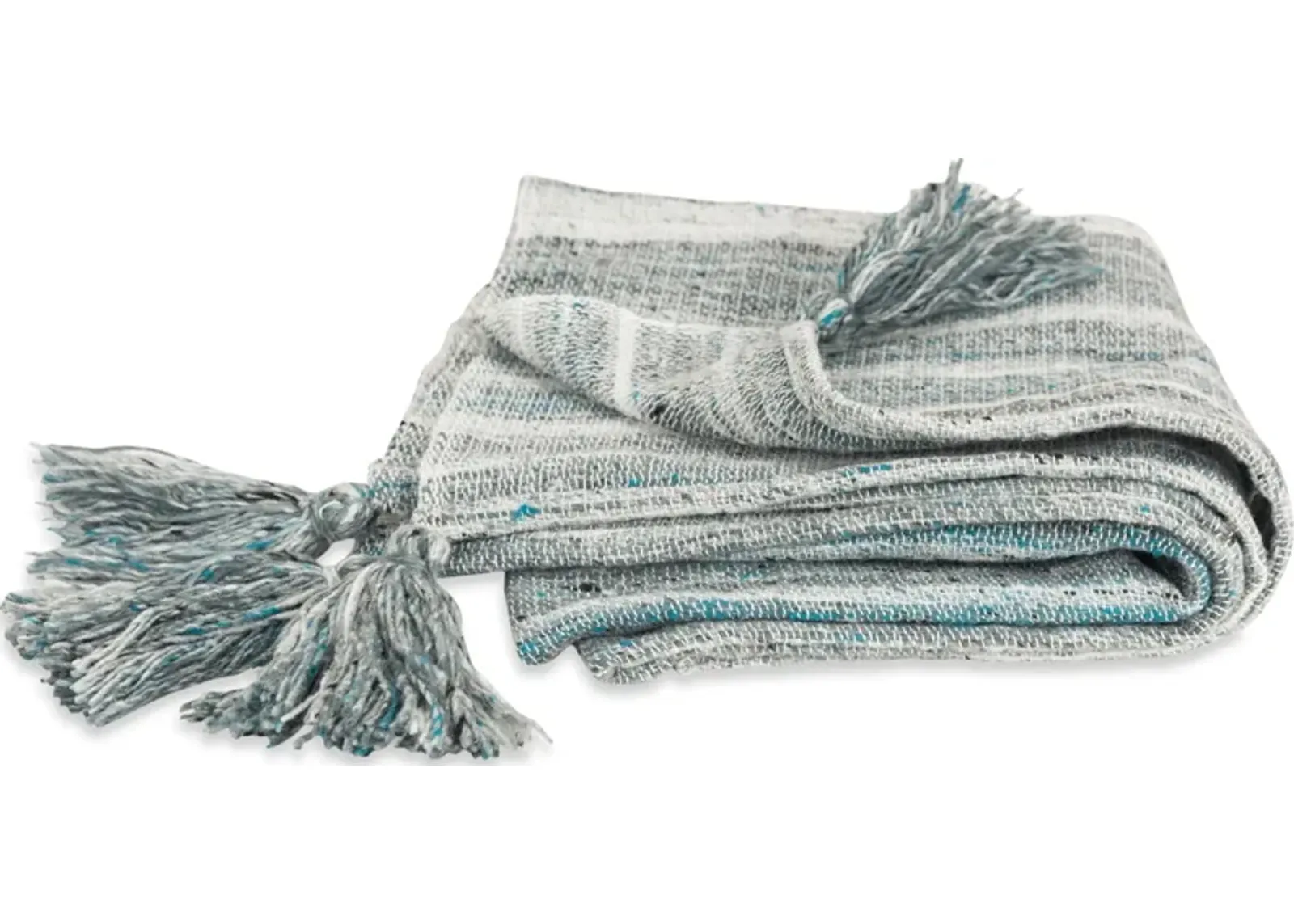 Oceana Indoor/Outdoor Throw - Blue