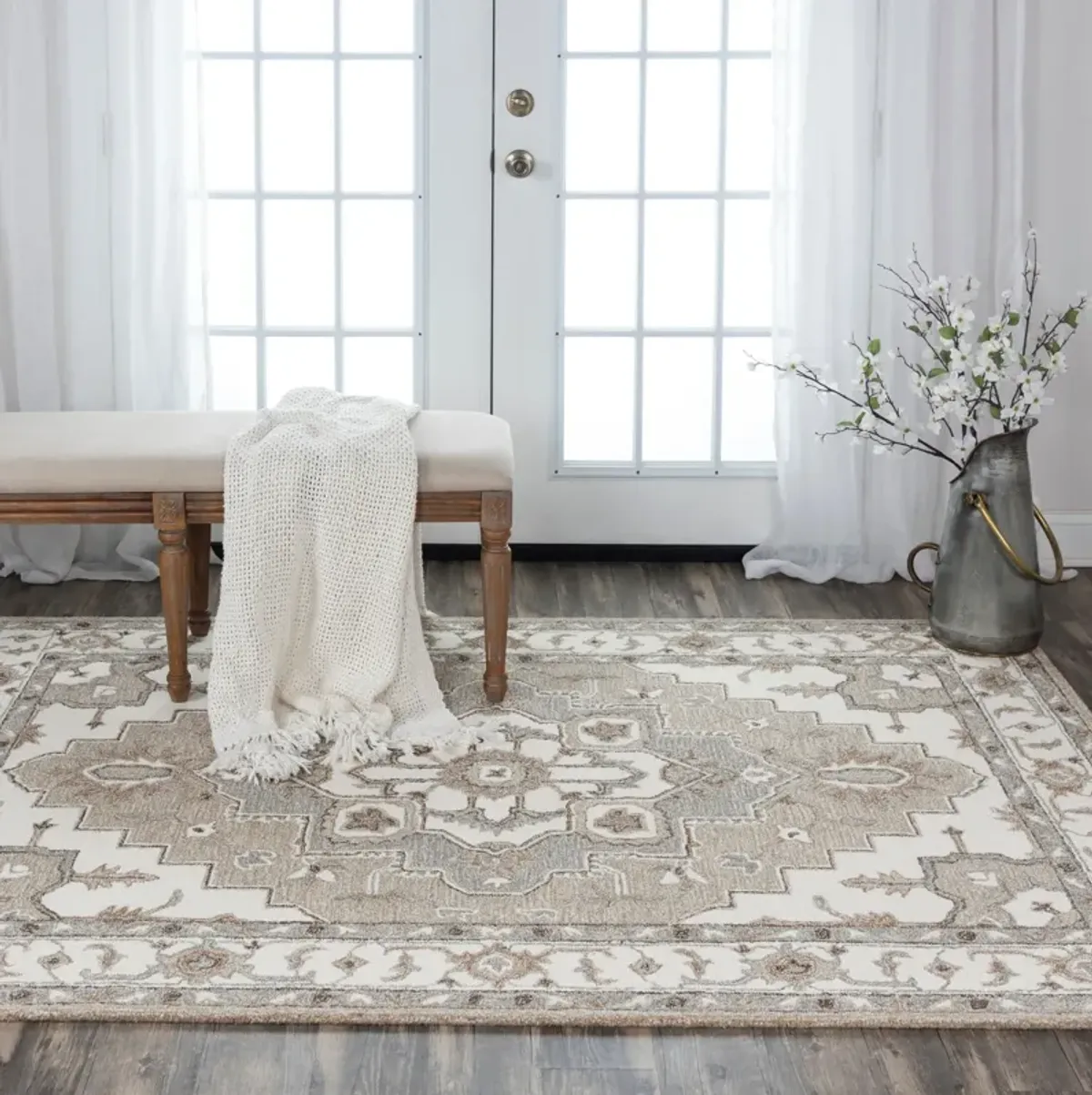 Pru 5 X 8  Area Rug - Beige