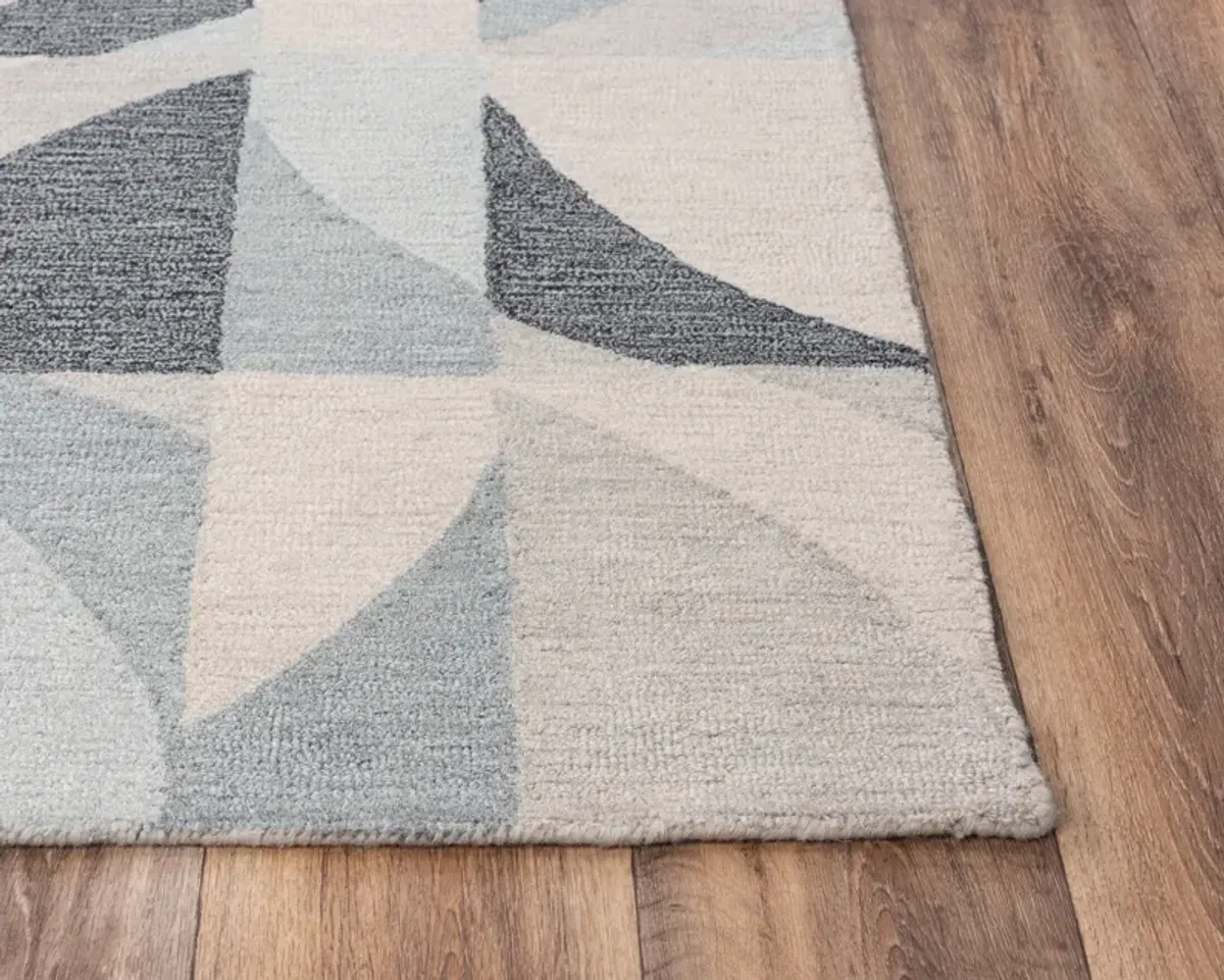 Vita 5 X 8  Area Rug - Gray