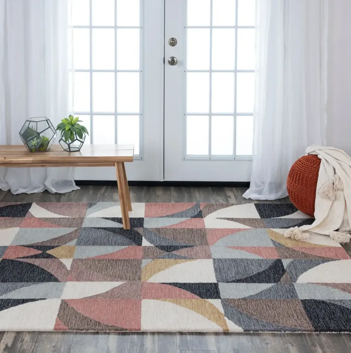 Vita 5 X 8  Area Rug - Multi