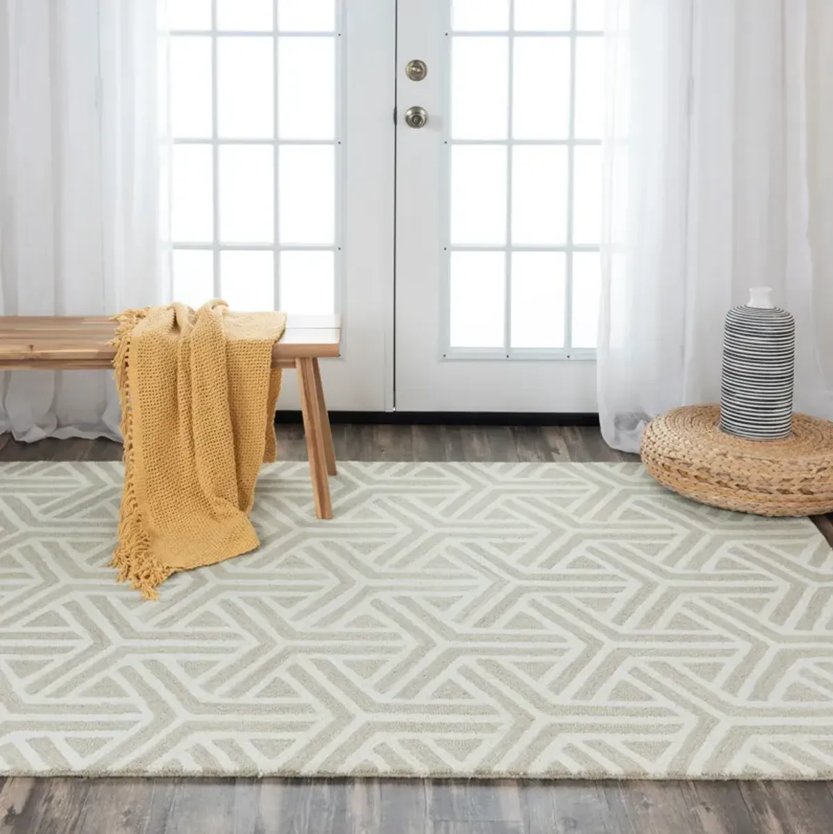 Percy 8 X 10  Area Rug - Ivory