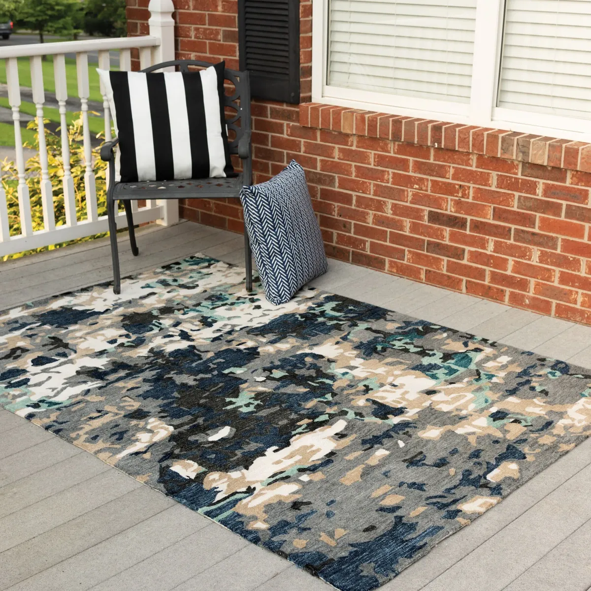 Junie 5 X 8 Indoor/Outdoor Area Rug - Gray