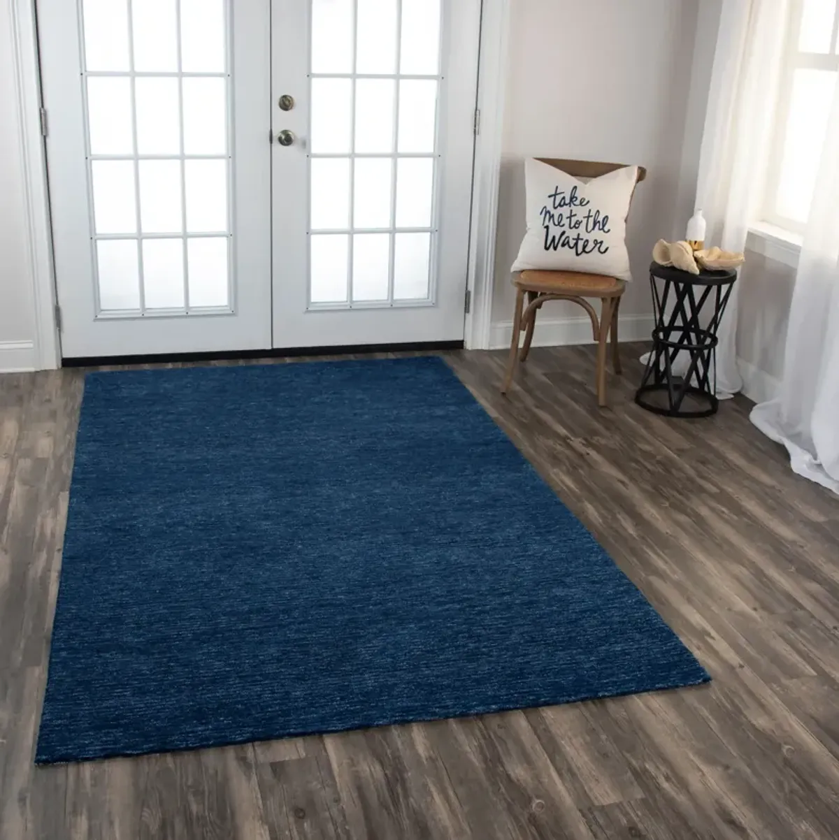 Eos 5 X 8 Indoor/Outdoor Area Rug - Blue