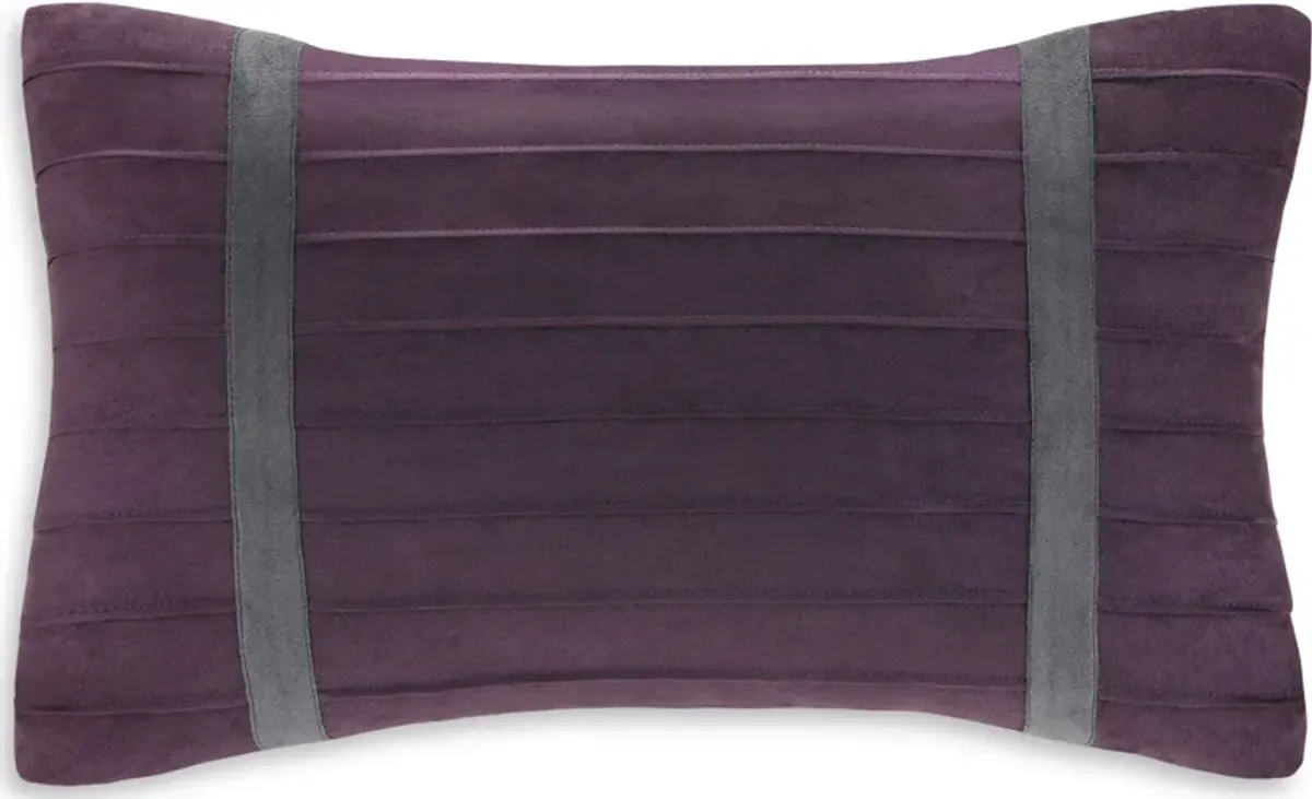 Louise King Comforter Set-Violet