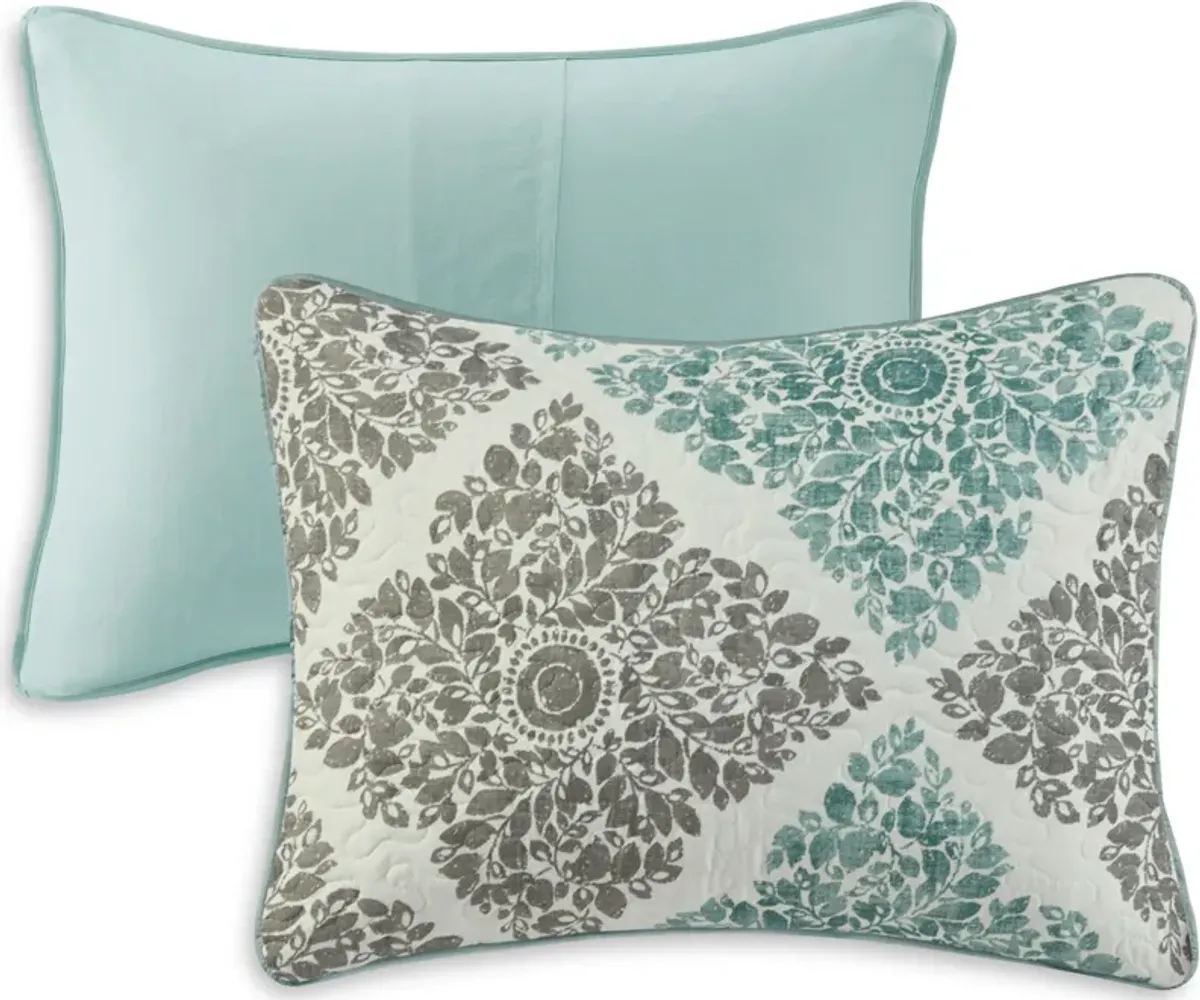 Melinda Full/Queen Reversible Coverlet Set