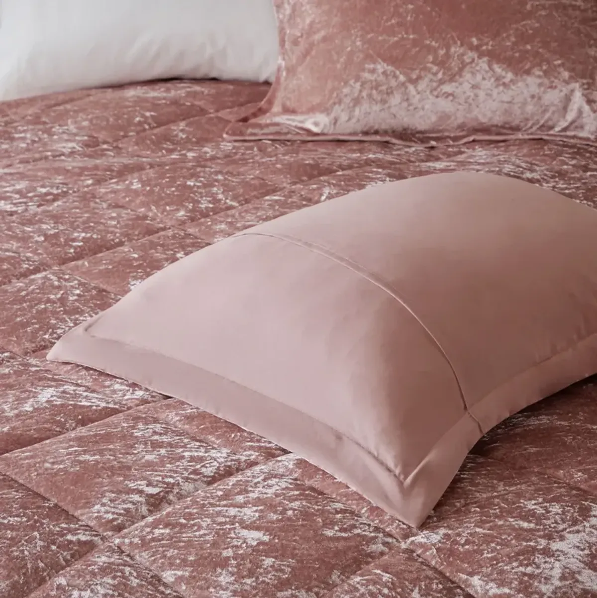 Maisie Full/Queen Comforter Set - Blush