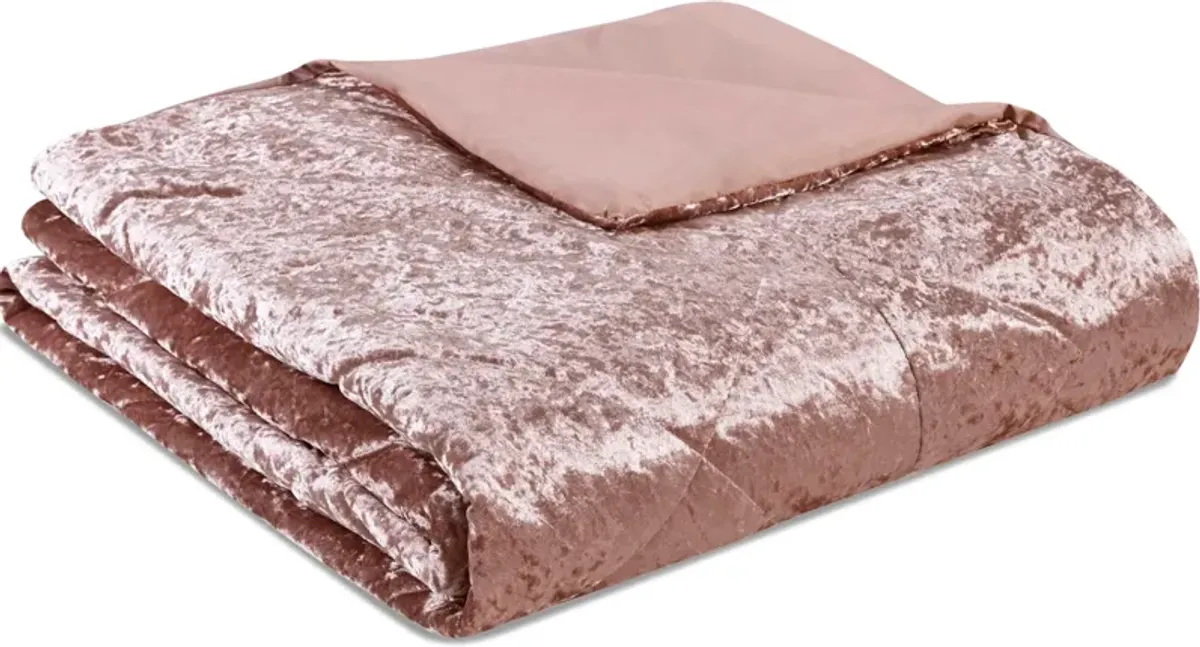 Maisie Twin/Twin XL Duvet Cover Set - Blush