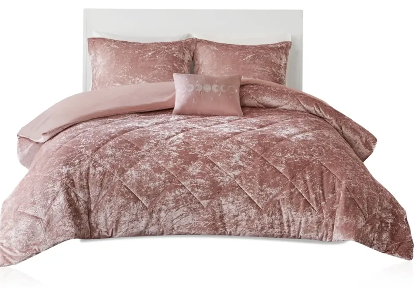 Maisie Twin/Twin XL Duvet Cover Set - Blush