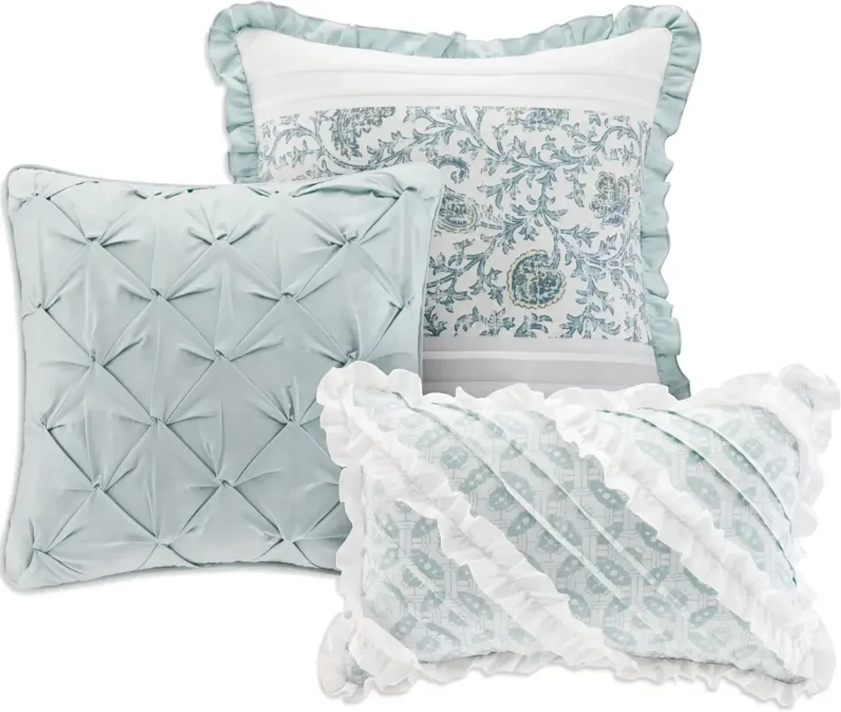 Hali Queen Comforter Set