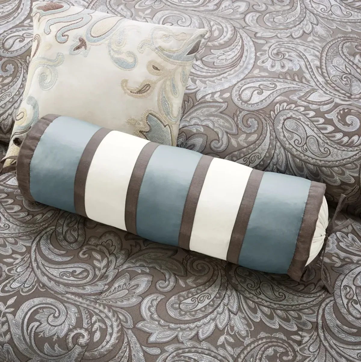 Louisiana Full Complete Bed Set - Taupe