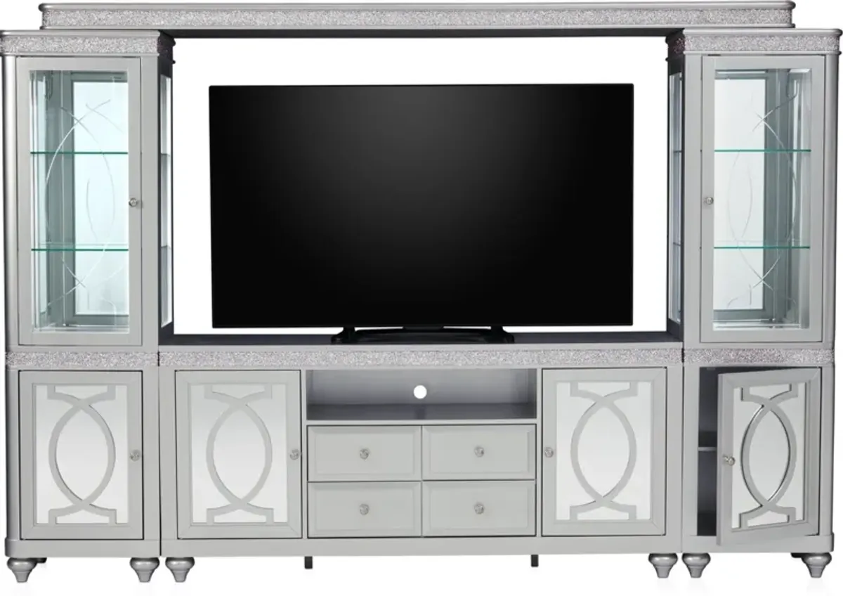 Posh 74" Entertainment Wall