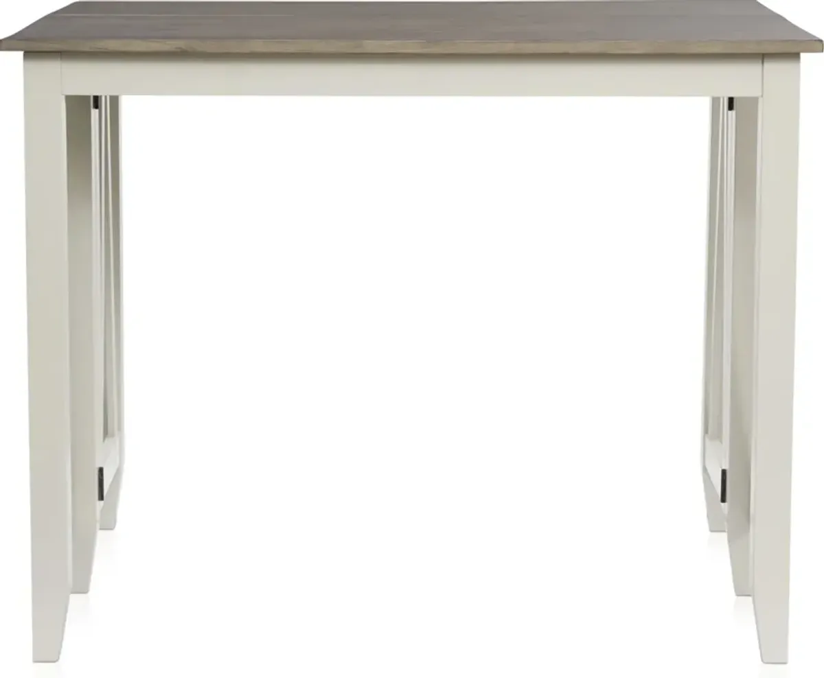 Maxwell Breakfast Bar - Gray