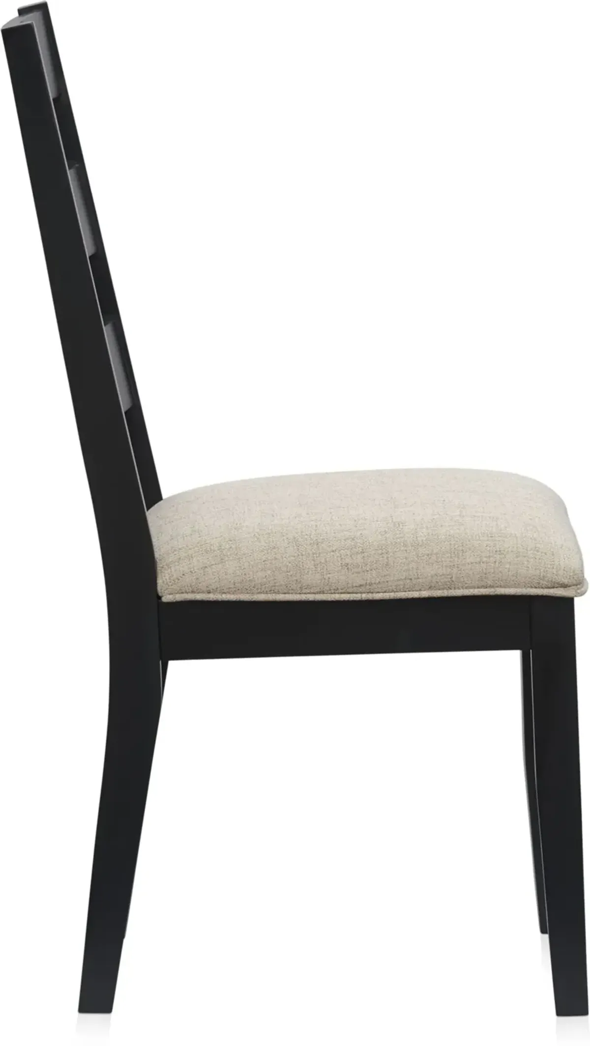 Maxwell Upholstered Dining Chair - Black