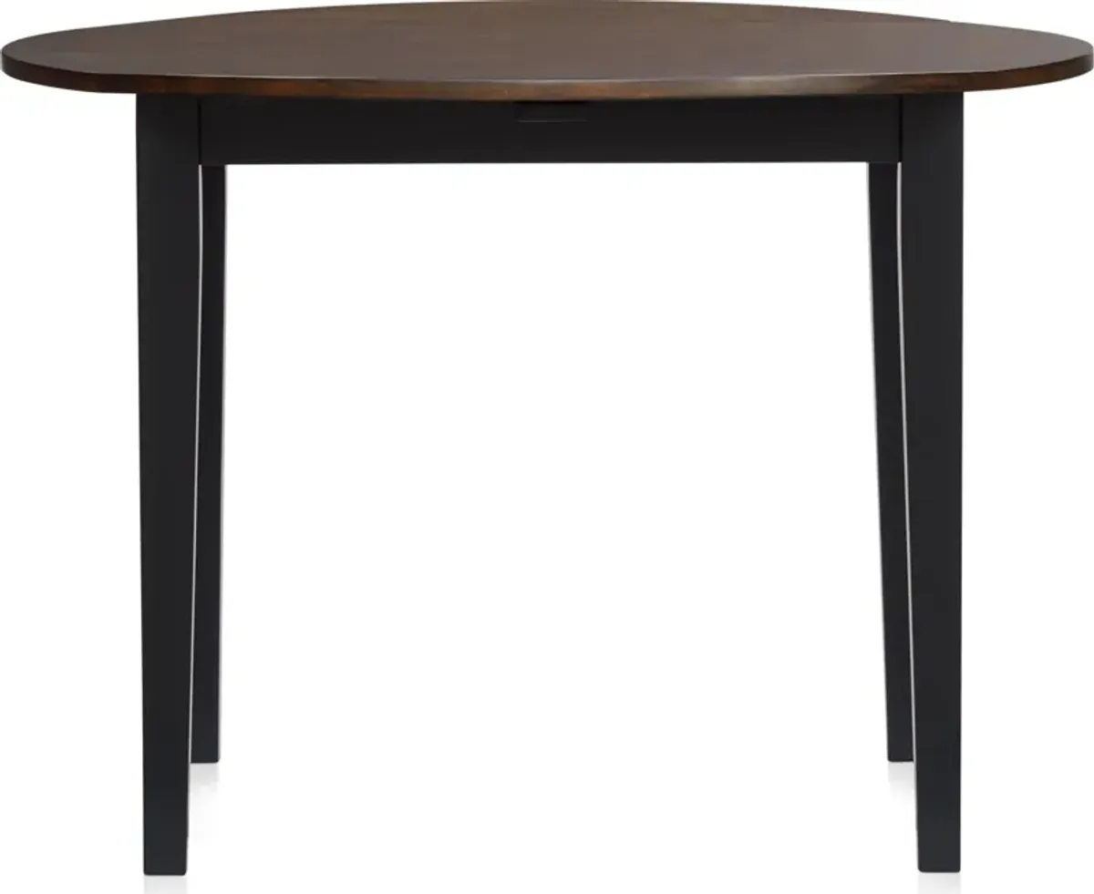 Maxwell Drop-Leaf Dining Table - Black