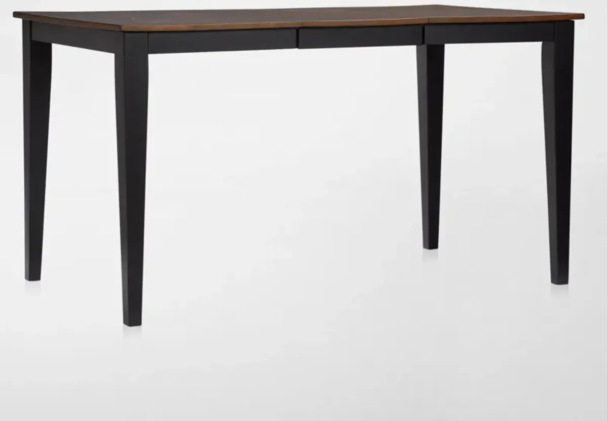 Maxwell Counter-Height Extendable Dining Table - Black