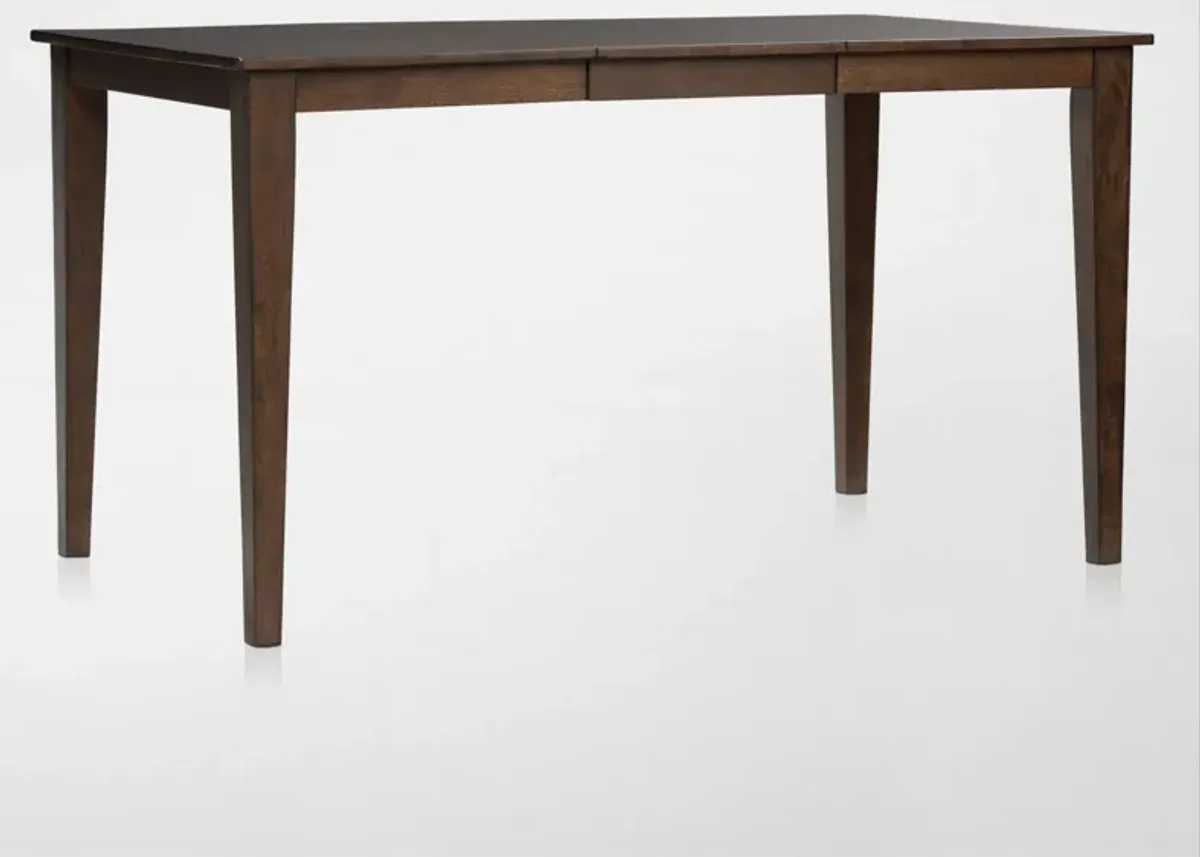 Maxwell Counter-Height Extendable Dining Table - Hickory