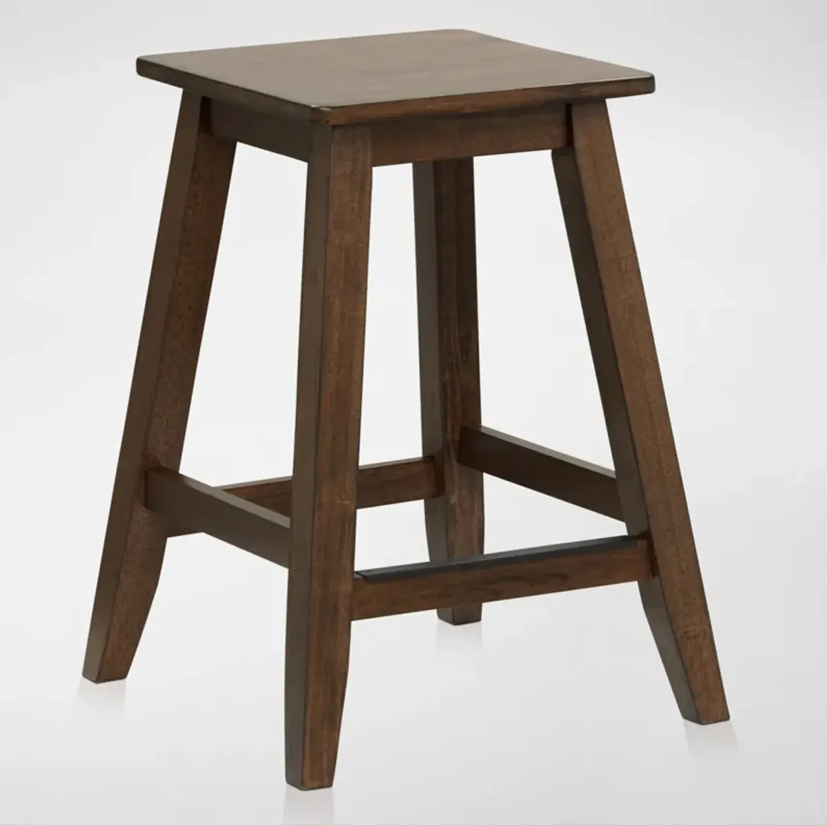 Maxwell Backless Counter Stool - Hickory