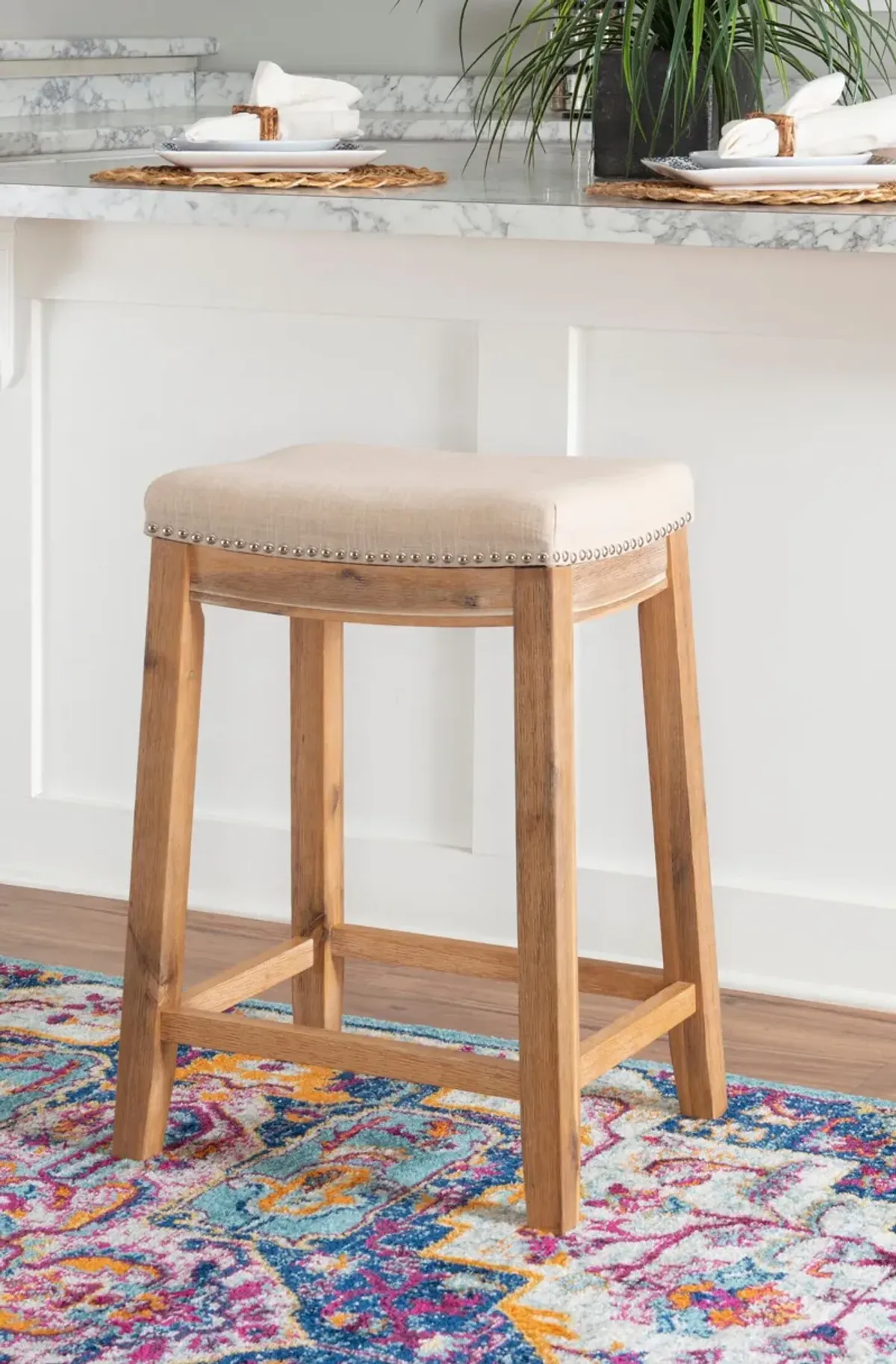 Wilcox Counter-Height Stool - Natural