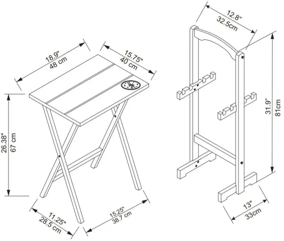 Explorer Tray Tables