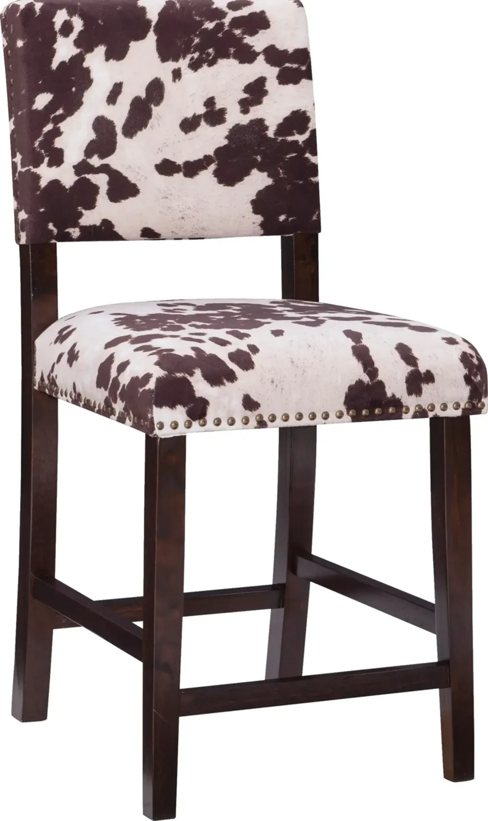 Connie Counter-Height Stool - Brown