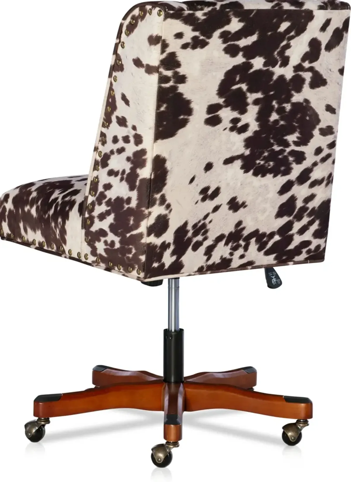 Lainey Office Chair - Cow Print