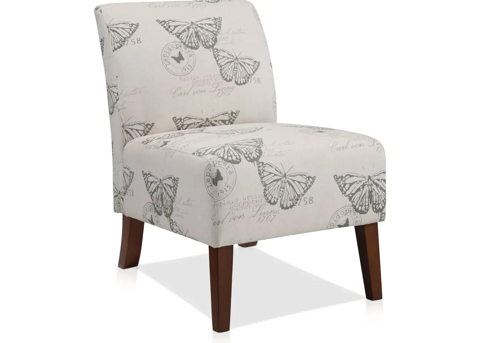 Galli Chair - Ivory Butterflies