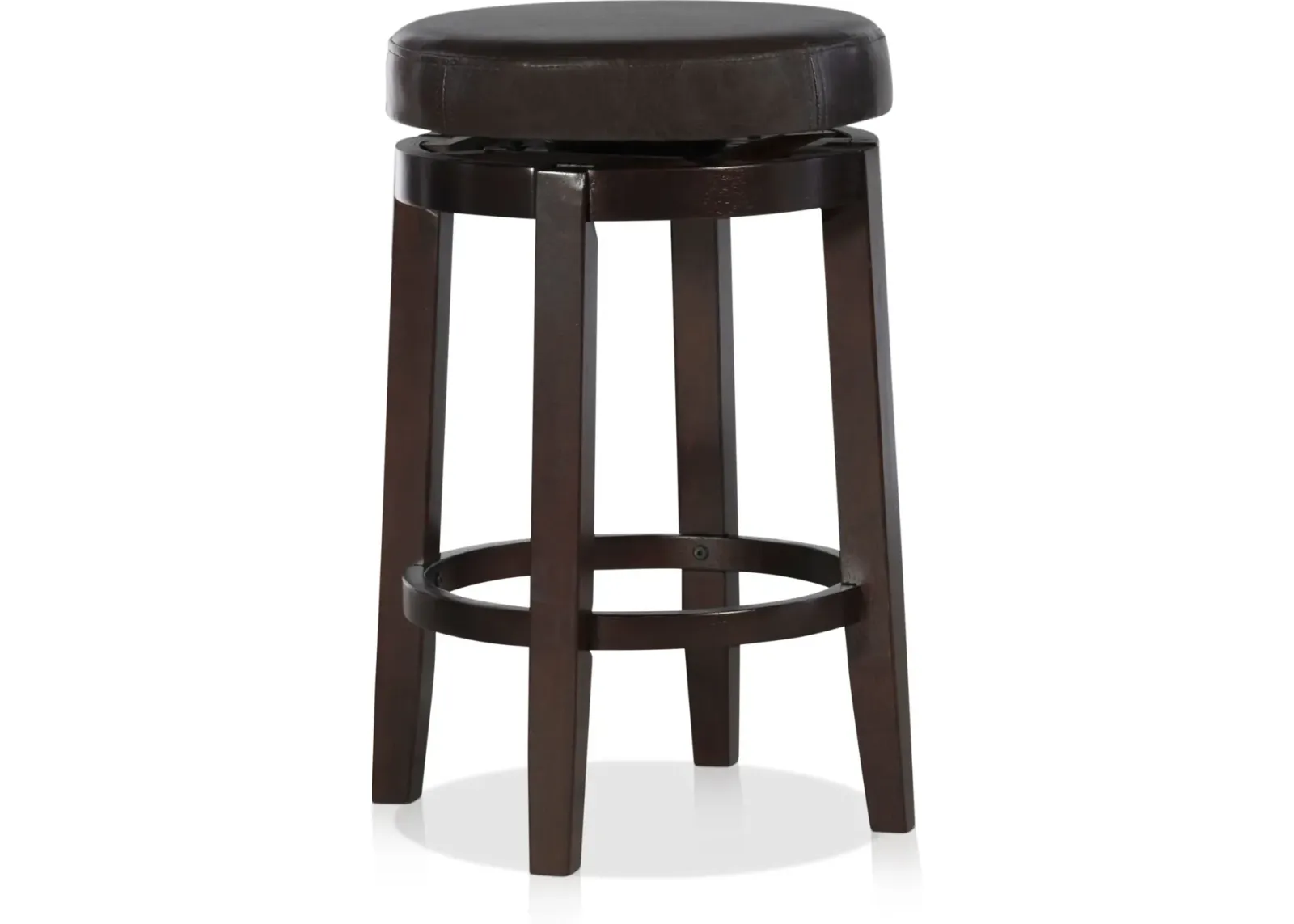 Carrie Counter-Height Stool - Brown