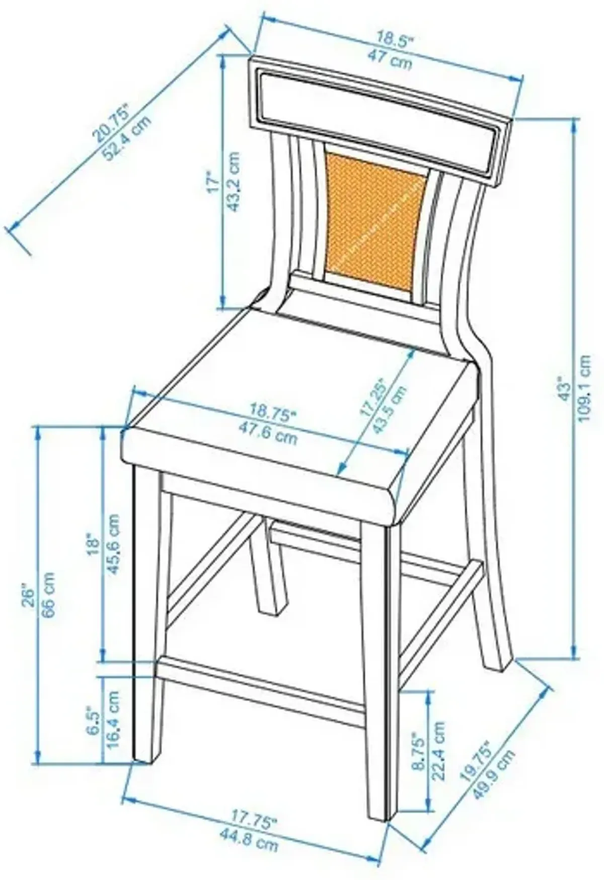 Greta Counter-Height Stool