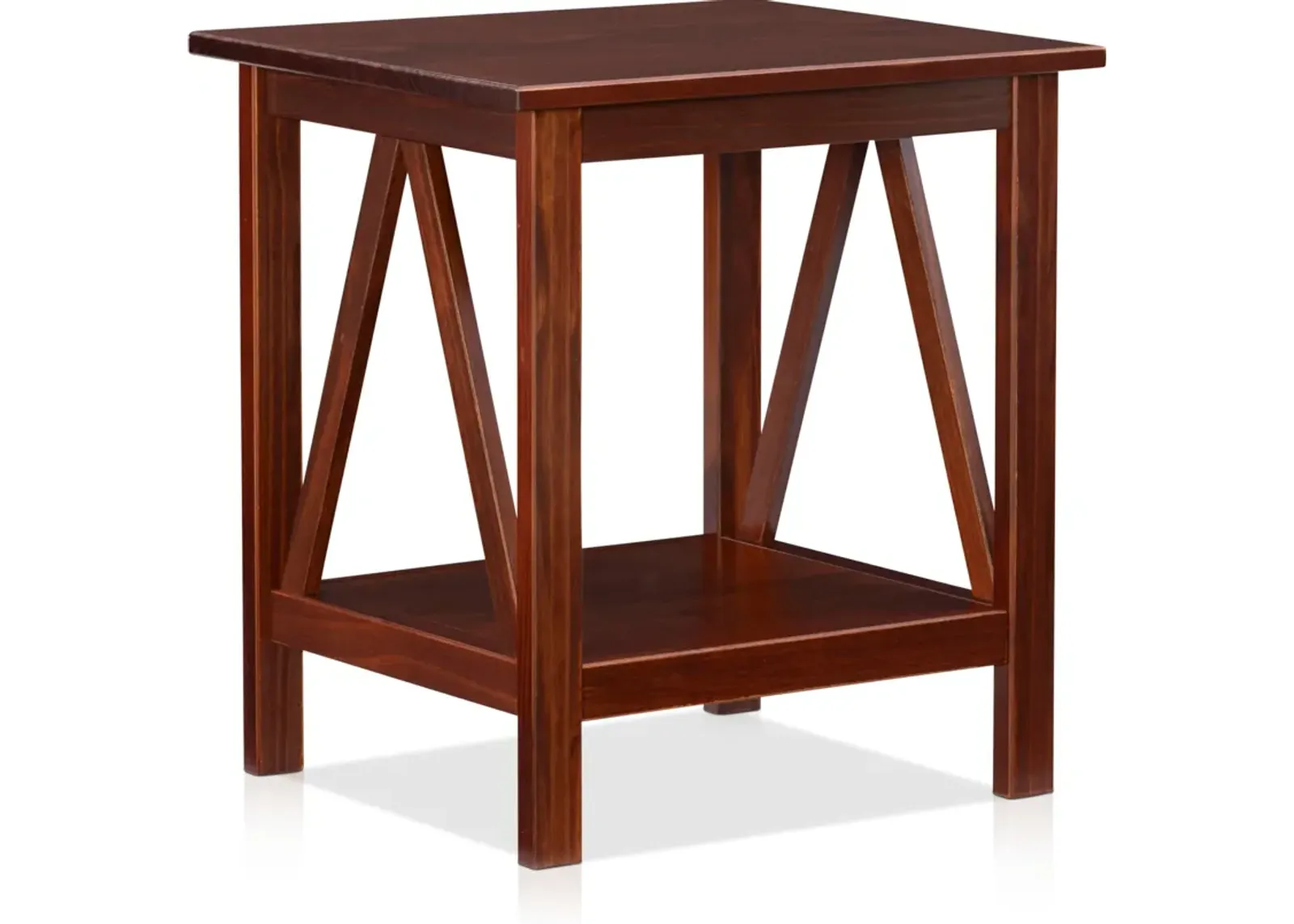 Kayden End Table - Brown