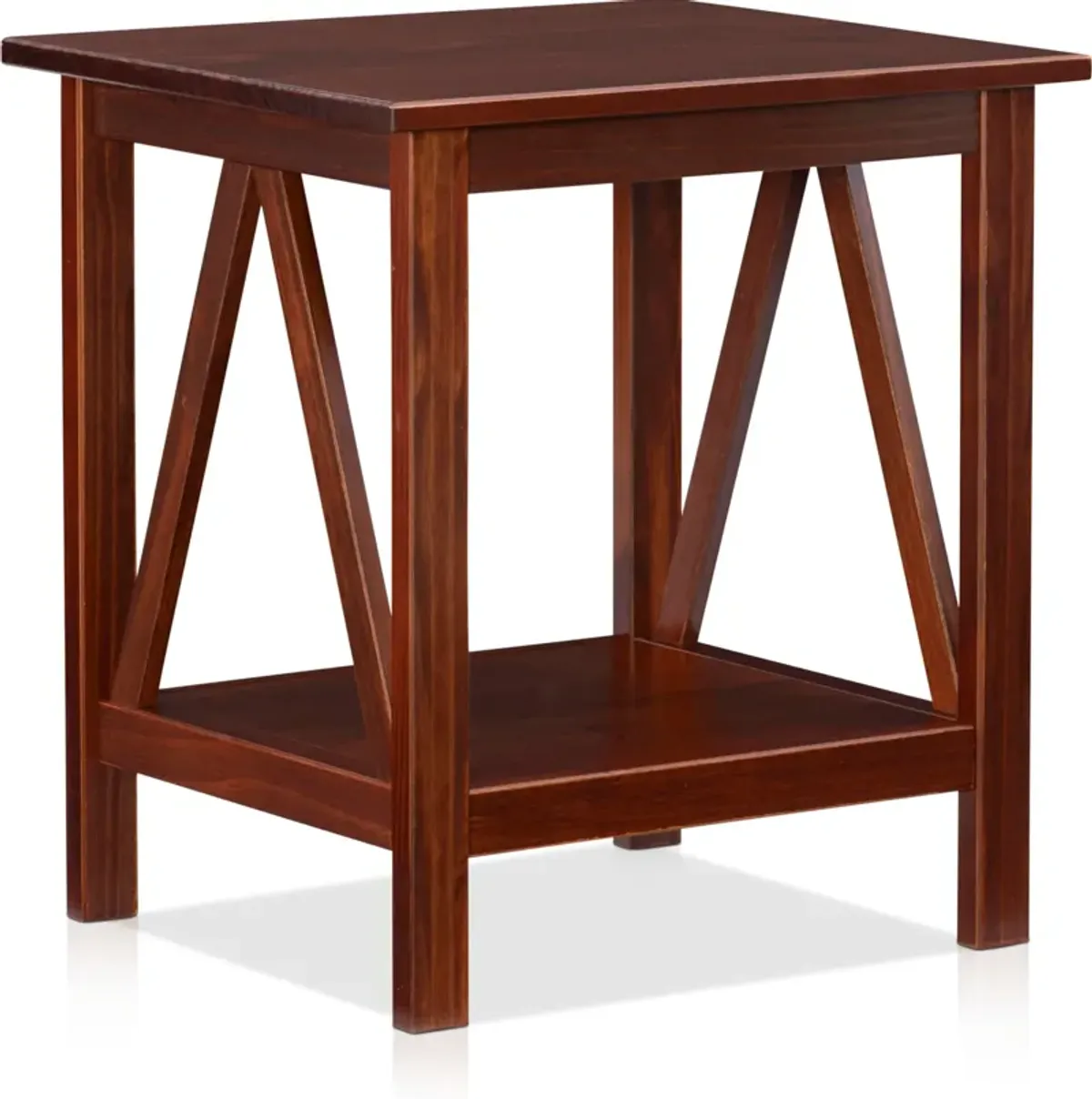 Kayden End Table - Brown