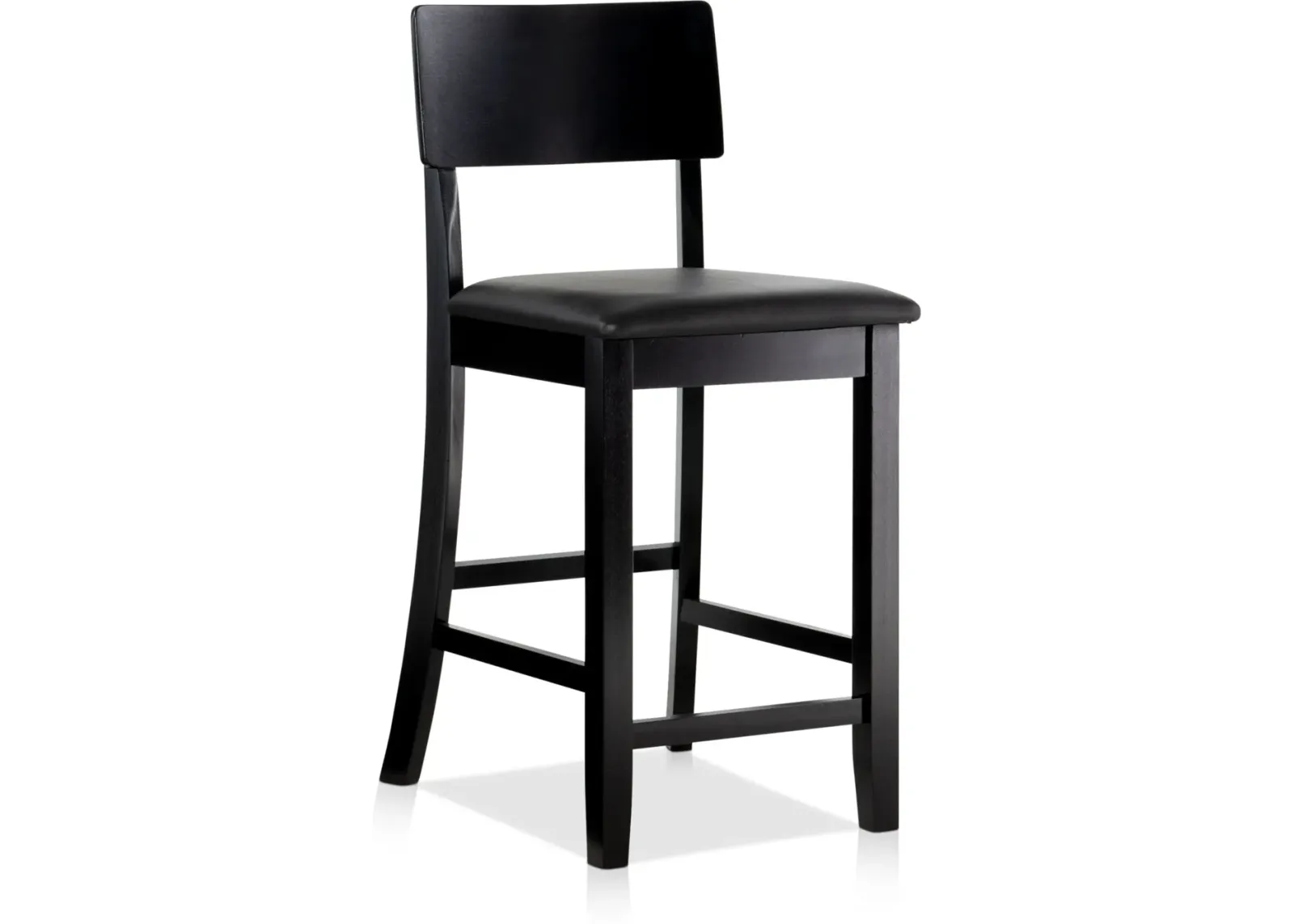 Damian Counter-Height Stool - Black