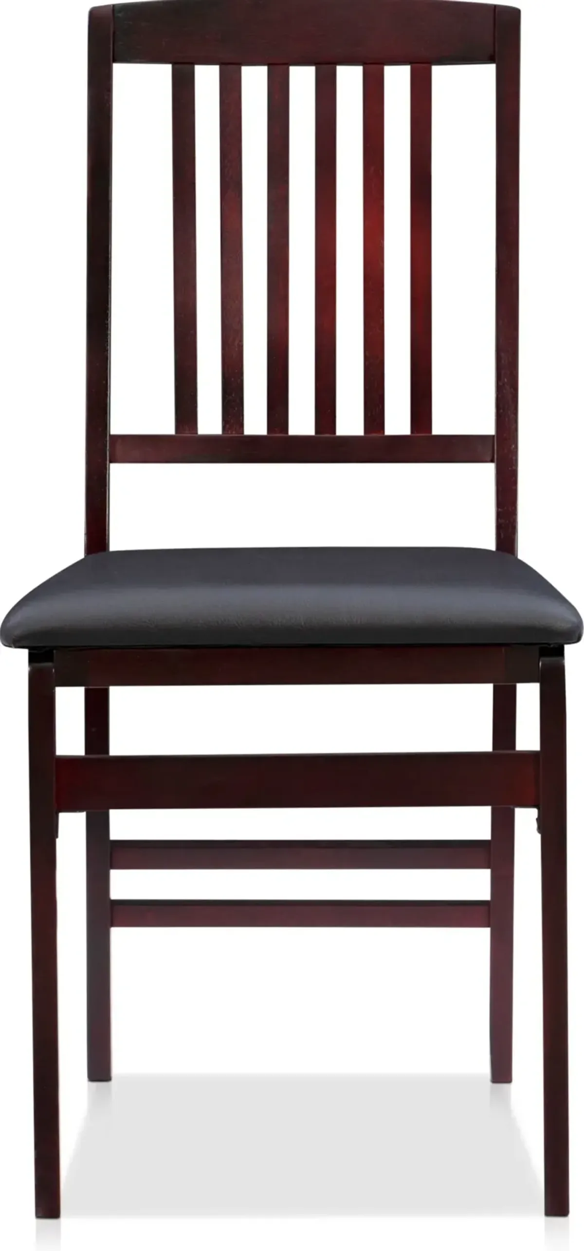 Rosie Set of 2 Slat Back Folding Chairs