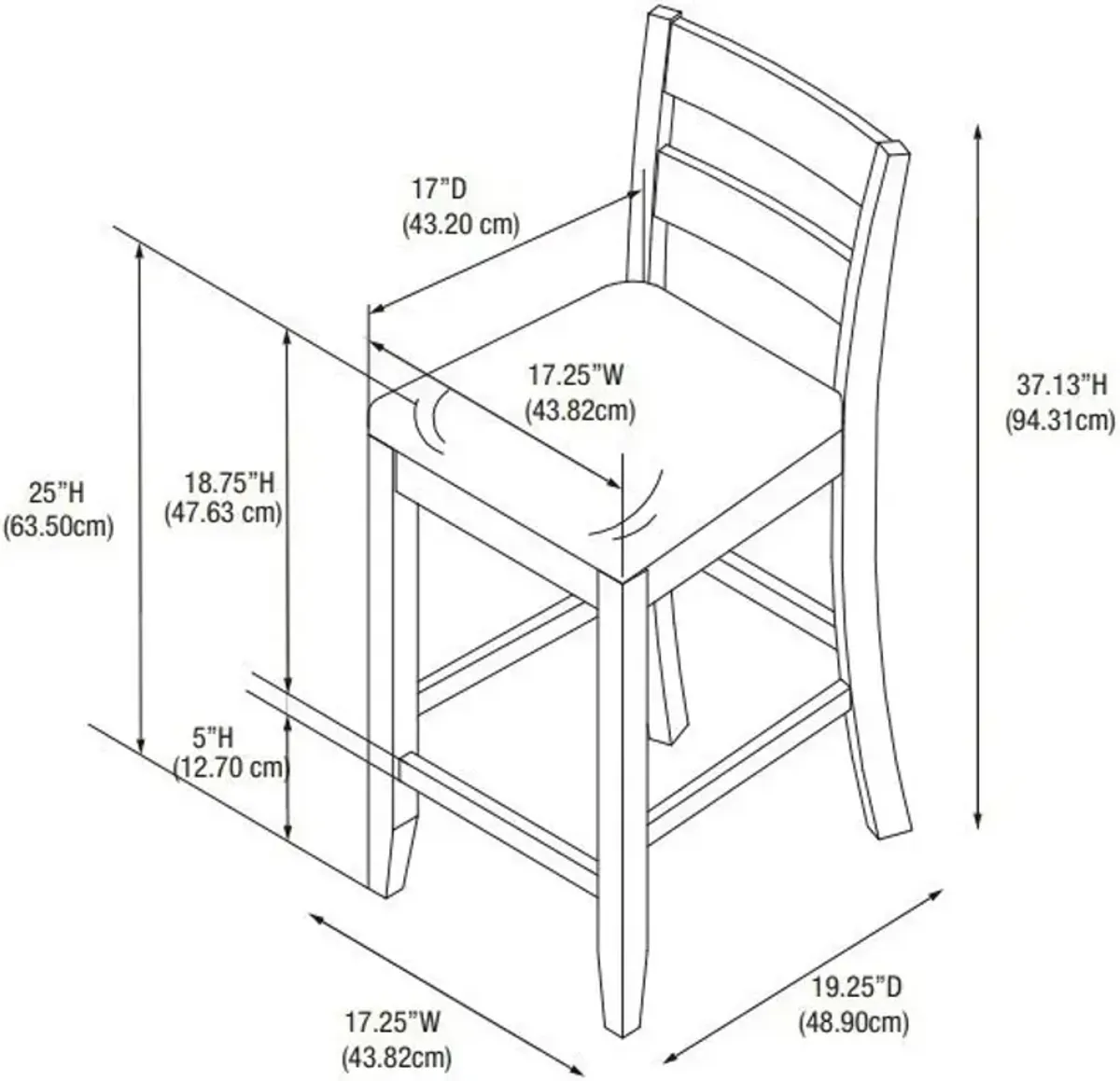 Rosie Counter-Height Stool