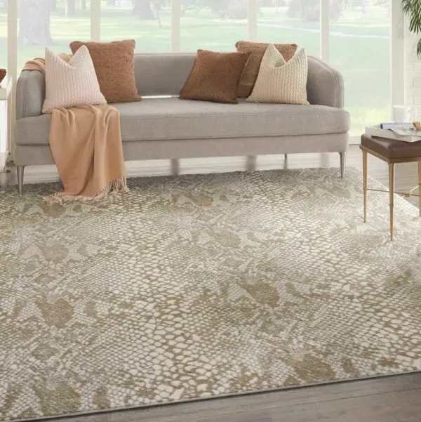 Sansa 5' x 7' Area Rug - Ivory /Beige