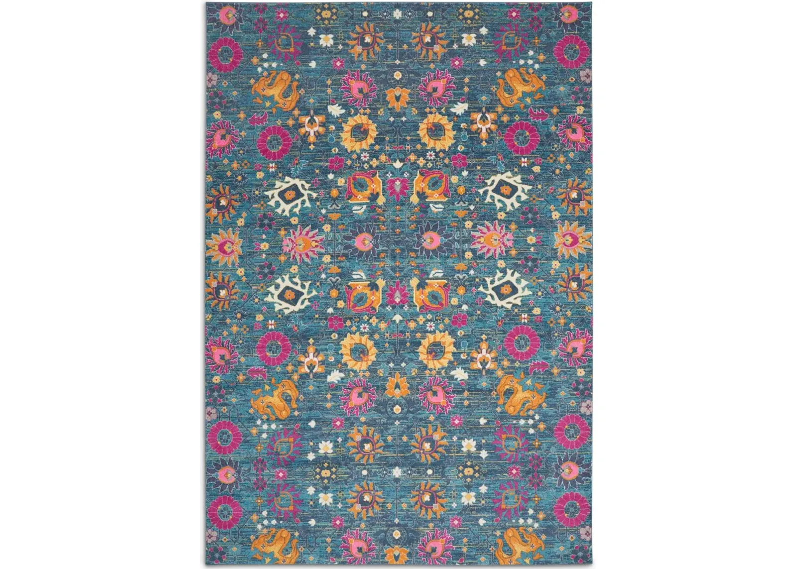 Tralee 8' x 10' Area Rug - Denim