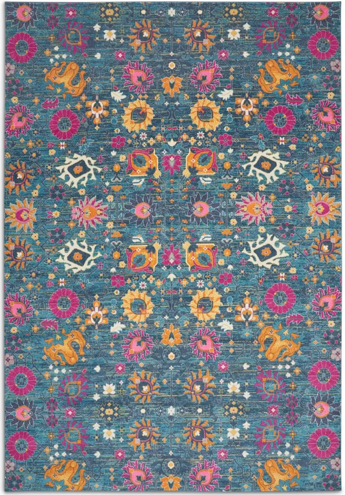 Tralee 8' x 10' Area Rug - Denim