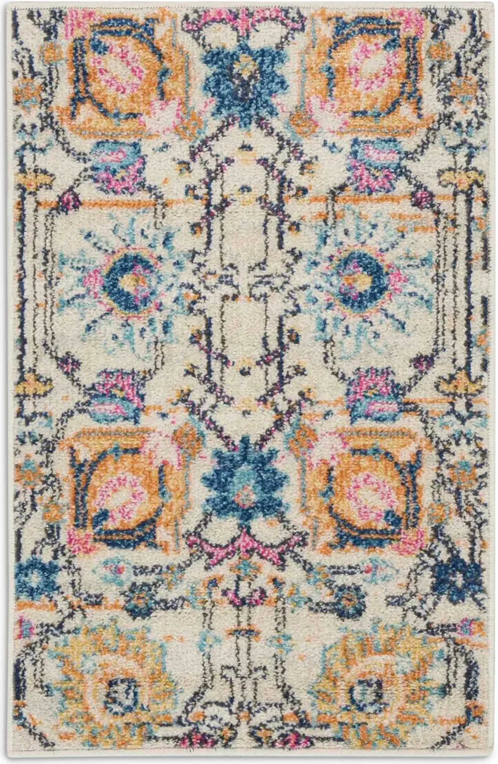 Tralee 8' x 10' Area Rug - Ivory Multicolor