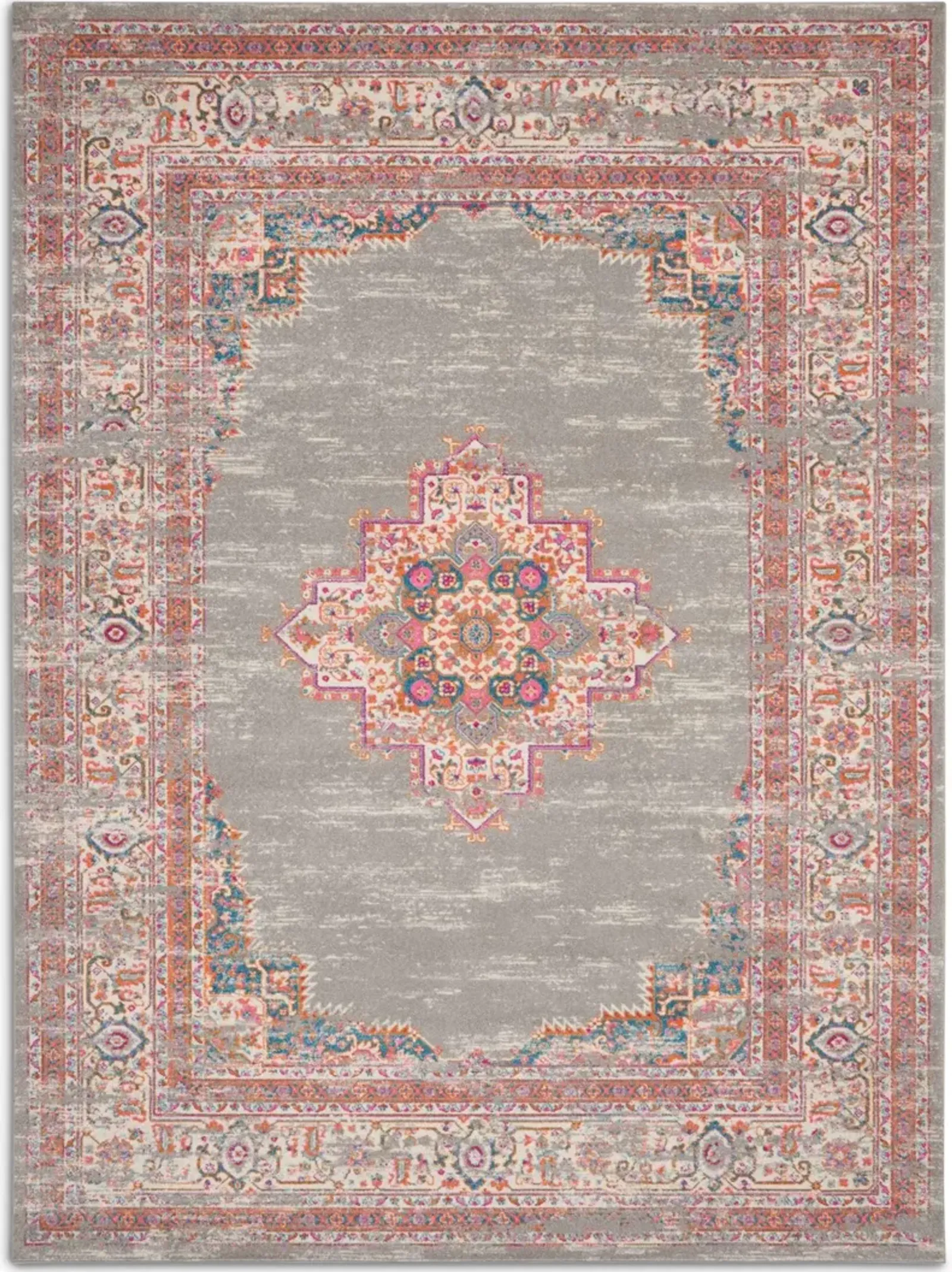 Tralee 5' x 7' Area Rug - Gray