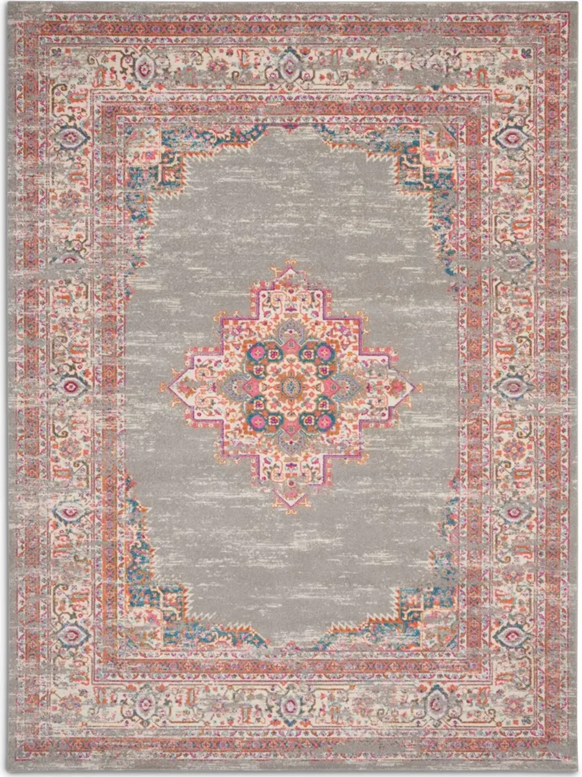 Tralee 8' x 10' Area Rug - Gray