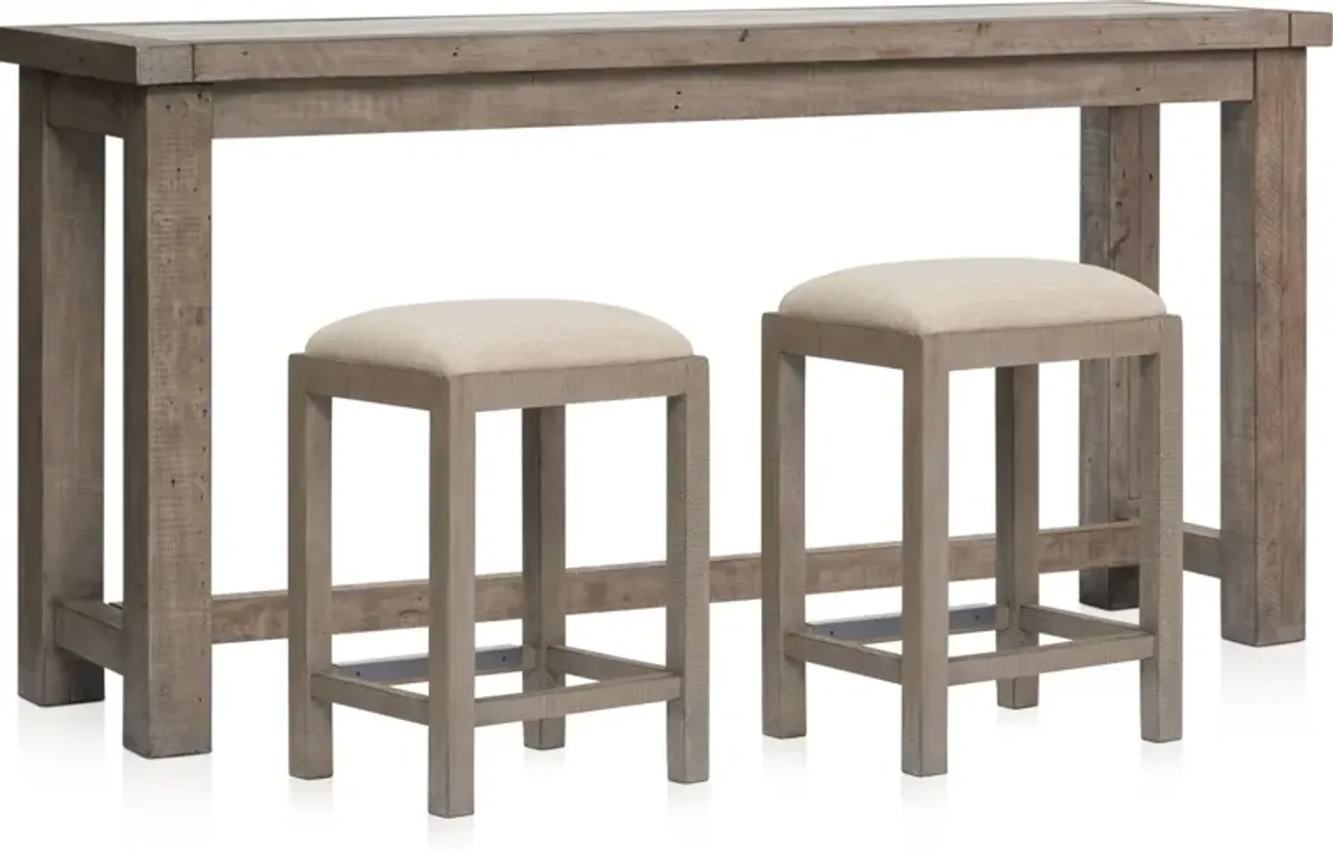 Tucson Gameday Table and 2 Stools