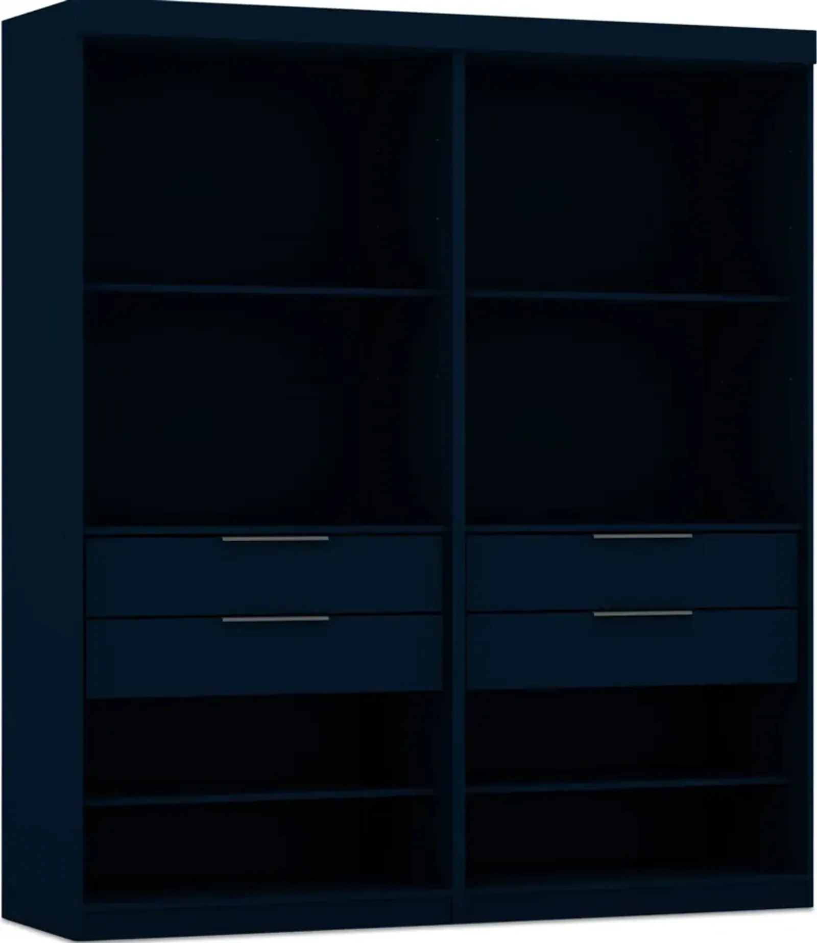 Cornell Set of 2 Open Closets - Blue