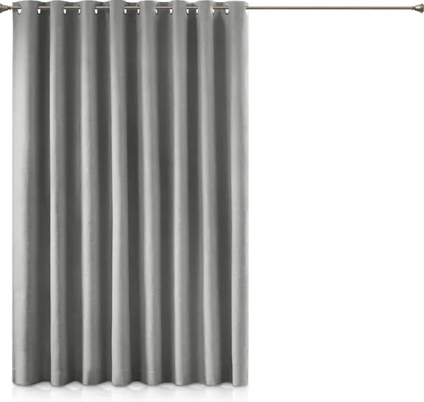 Ithaca 84" Blackout Patio Panel - Gray