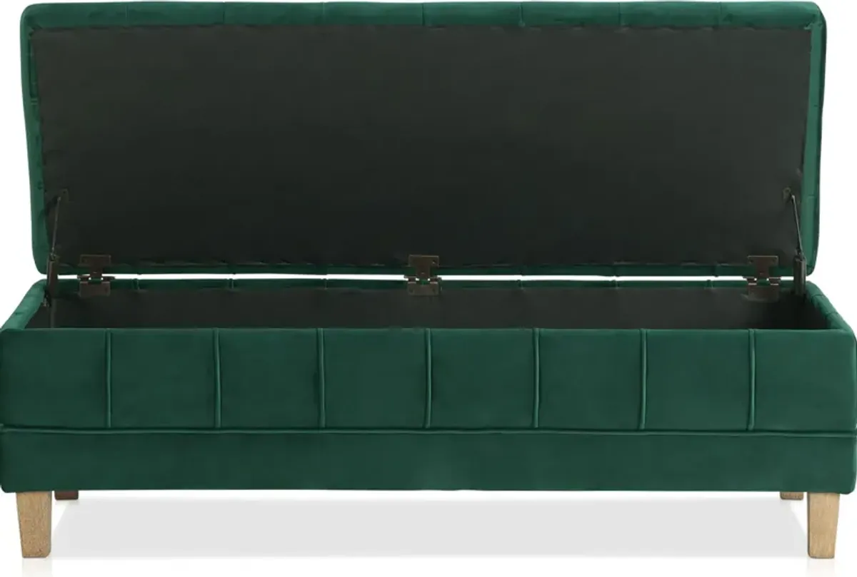 Jayde Ottoman - Green